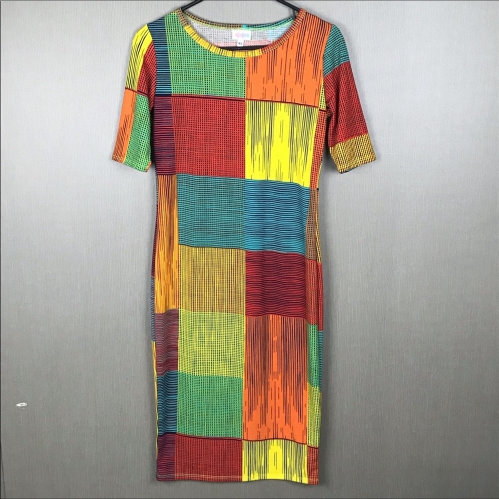 LuLaRoe Julia Dress XS